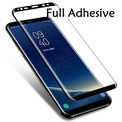 3D Curved For Samsung S10 S10 plus Full Adhesive Gel film For Galaxy S8 S9 plus Glass Full Glue Screen Protector