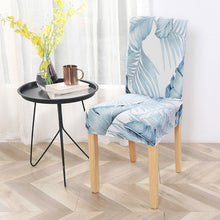 Load image into Gallery viewer, Flower Printing Removable Chair Cover Stretch Elastic Slipcovers  Restaurant For Weddings Banquet Folding Hotel Chair Covering