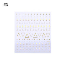 Load image into Gallery viewer, 3D Nail Sticker Gem Rhinestone Self Adhesive Transfer Decals Nail Art Decoration DIY Manicure Design