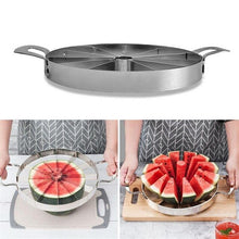 Load image into Gallery viewer, Kitchen Practical Tools Creative Watermelon Slicer Melon Cutter Knife 420 Stainless Steel Fruit Cutting Slicer Slice Gadget