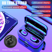 Load image into Gallery viewer, H&amp;A New Bluetooth Earphone 8D Stereo Wireless Earbuds Mini Wireless Earphone Headset with 3500mAh Power Bank Earphone Headphone