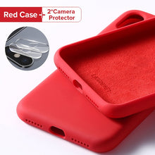 Load image into Gallery viewer, Ugreen Case For iPhone 7 8 X XS XR Case Black Blue Silicone For Apple 1:1 Original iPhone 7 8 X XS Case For iPhone 7 Case