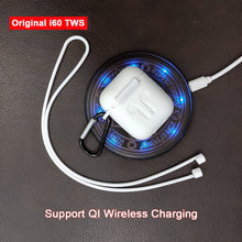 Load image into Gallery viewer, i60 TWS Pop up 1:1 Replica Separate use Wireless Earphone QI Wireless Charging Bluetooth 5.0 Earphones Bass Earbuds PK i20 i30