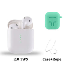 Load image into Gallery viewer, i10 TWS Bluetooth 5.0 Earbuds i9s TWS Wireless Earphones Support Touch Control Wireless Charging Binaural Calling PK i12 i30 i80