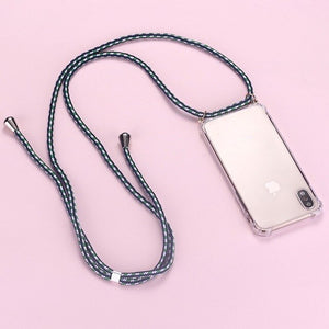 Strap Cord Chain Phone Elegant Necklace Lanyard Mobile Phone Case for Carry Cover  Case to Hang For iPhone XS Max XR X 7Plus