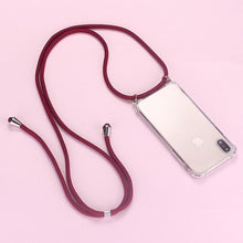 Load image into Gallery viewer, Strap Cord Chain Phone Elegant Necklace Lanyard Mobile Phone Case for Carry Cover  Case to Hang For iPhone XS Max XR X 7Plus