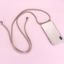 Load image into Gallery viewer, Strap Cord Chain Phone Elegant Necklace Lanyard Mobile Phone Case for Carry Cover  Case to Hang For iPhone XS Max XR X 7Plus