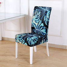 Load image into Gallery viewer, Flower Printing Removable Chair Cover Stretch Elastic Slipcovers  Restaurant For Weddings Banquet Folding Hotel Chair Covering