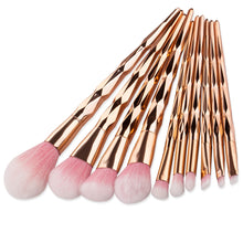 Load image into Gallery viewer, 1pcs Diamond Shape Rainbow Handle Makeup Brushes Set Foundation Powder Blush Eye Shadow Lip Brushes Face Beauty Makeup Tools Kit