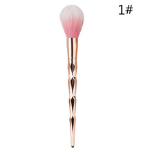 Load image into Gallery viewer, 1pcs Diamond Shape Rainbow Handle Makeup Brushes Set Foundation Powder Blush Eye Shadow Lip Brushes Face Beauty Makeup Tools Kit