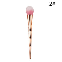 Load image into Gallery viewer, 1pcs Diamond Shape Rainbow Handle Makeup Brushes Set Foundation Powder Blush Eye Shadow Lip Brushes Face Beauty Makeup Tools Kit