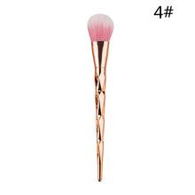 Load image into Gallery viewer, 1pcs Diamond Shape Rainbow Handle Makeup Brushes Set Foundation Powder Blush Eye Shadow Lip Brushes Face Beauty Makeup Tools Kit