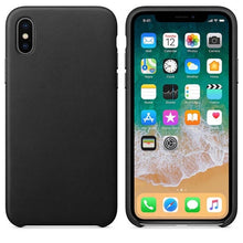Load image into Gallery viewer, 1:1 Official LOGO Original Real Leather Case for iphone 7 8 plus X XS XR XS MAX Genuine Leather Cover With Retail package
