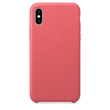 Load image into Gallery viewer, 1:1 Official LOGO Original Real Leather Case for iphone 7 8 plus X XS XR XS MAX Genuine Leather Cover With Retail package