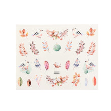 Load image into Gallery viewer, Mtssii 3D Nail Stickers Embossed Pink Flowers Gold Silver Alloy Dream Catcher Design Nail Art Decal Tips Stickers Sheet Manicure