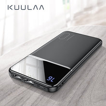 Load image into Gallery viewer, KUULAA Power Bank 10000mAh Portable Charging PowerBank 10000 mAh USB PoverBank External Battery Charger For Xiaomi Mi 9 8 iPhone