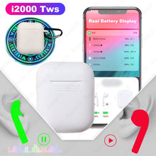 Load image into Gallery viewer, i2000 Tws Aire Pop-up 1:1 Replica Earbuds Bluetooth Wireless Earphones Smart Sensor PK Tws i30 i60 i80 i200 i500 i800 i1000 TWS