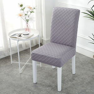 2019 Thick Material Stretch Chair Cover For Kitchen/Wedding Elastic Chair Covers Spandex Dining Room Chair Cover With Back