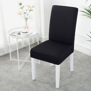 2019 Thick Material Stretch Chair Cover For Kitchen/Wedding Elastic Chair Covers Spandex Dining Room Chair Cover With Back