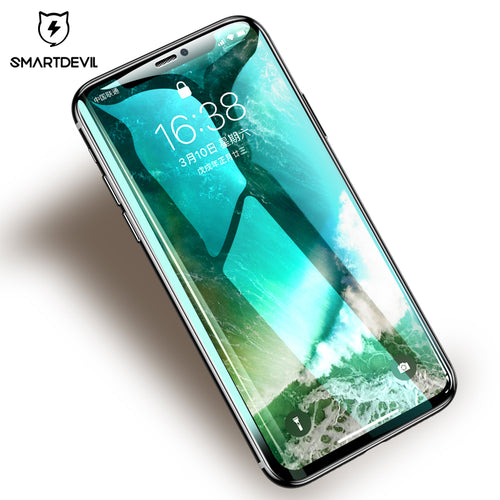 Smart Devil Tempered Glass for Iphone XR X Screen Protector HD Full Coverage for Iphone Xs Max Screen Protector Scratch Proof