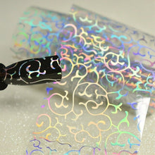 Load image into Gallery viewer, More Than 250 Design Beautiful Designed Nail Art Product Nail Glue transfer Foil Beautiful Flower Purple Orange GL30