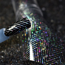 Load image into Gallery viewer, More Than 250 Design Beautiful Designed Nail Art Product Nail Glue transfer Foil Beautiful Flower Purple Orange GL30