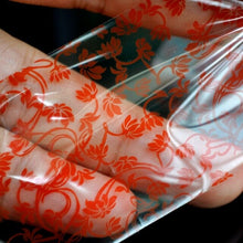 Load image into Gallery viewer, More Than 250 Design Beautiful Designed Nail Art Product Nail Glue transfer Foil Beautiful Flower Purple Orange GL30