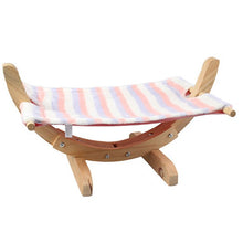 Load image into Gallery viewer, Cat Hammock Bed Breathable Wood Rest Sleeping Soft Comfortable Pets Supplies XHC88