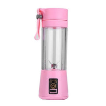 Load image into Gallery viewer, 380ml USB Rechargeable Blender Mixer Portable Mini Juicer Juice Machine