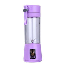 Load image into Gallery viewer, 380ml USB Rechargeable Blender Mixer Portable Mini Juicer Juice Machine