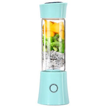 Load image into Gallery viewer, Portable Size 480ML Mini Portable USB Electric Juicer Fruit Mixer Mini Portable Juice Cup Water Handheld Smoothie Maker