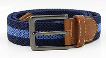Load image into Gallery viewer, Braided Woven Elastic Stretch Belt 1-3/8'' Wide Hot Sales  Elastic Belt With Man Style From Factory Direct Sales Free Shipping