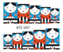 Load image into Gallery viewer, 1 Sheet Animal Black Cat Designs Nail Art Stickers Water Transfer Nail Tips Decal DIY Accessory Beauty Nail Decorations LASTZ459