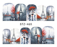 Load image into Gallery viewer, 1 Sheet Animal Black Cat Designs Nail Art Stickers Water Transfer Nail Tips Decal DIY Accessory Beauty Nail Decorations LASTZ459