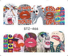 Load image into Gallery viewer, 1 Sheet Animal Black Cat Designs Nail Art Stickers Water Transfer Nail Tips Decal DIY Accessory Beauty Nail Decorations LASTZ459