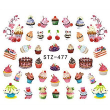 Load image into Gallery viewer, 1 Sheet Animal Black Cat Designs Nail Art Stickers Water Transfer Nail Tips Decal DIY Accessory Beauty Nail Decorations LASTZ459