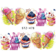 Load image into Gallery viewer, 1 Sheet Animal Black Cat Designs Nail Art Stickers Water Transfer Nail Tips Decal DIY Accessory Beauty Nail Decorations LASTZ459