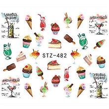 Load image into Gallery viewer, 1 Sheet Animal Black Cat Designs Nail Art Stickers Water Transfer Nail Tips Decal DIY Accessory Beauty Nail Decorations LASTZ459