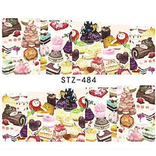 Load image into Gallery viewer, 1 Sheet Animal Black Cat Designs Nail Art Stickers Water Transfer Nail Tips Decal DIY Accessory Beauty Nail Decorations LASTZ459