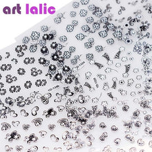 Load image into Gallery viewer, 10 Pcs Sheets Nail Art Transfer Stickers 3D Design Manicure Tips Decal Decorations high quality hot selling