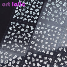 Load image into Gallery viewer, 10 Pcs Sheets Nail Art Transfer Stickers 3D Design Manicure Tips Decal Decorations high quality hot selling