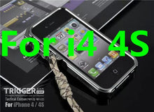 Load image into Gallery viewer, Trigger metal bumper for iphone X 7 8 5 5S SE 4 6 6S Plus 4thdesign premium Aviation Aluminum bumper phone case tactical edition