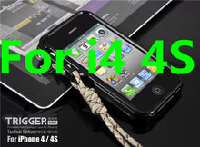 Load image into Gallery viewer, Trigger metal bumper for iphone X 7 8 5 5S SE 4 6 6S Plus 4thdesign premium Aviation Aluminum bumper phone case tactical edition