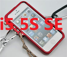 Load image into Gallery viewer, Trigger metal bumper for iphone X 7 8 5 5S SE 4 6 6S Plus 4thdesign premium Aviation Aluminum bumper phone case tactical edition