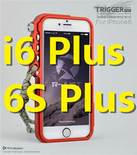 Load image into Gallery viewer, Trigger metal bumper for iphone X 7 8 5 5S SE 4 6 6S Plus 4thdesign premium Aviation Aluminum bumper phone case tactical edition