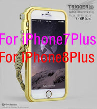 Load image into Gallery viewer, Trigger metal bumper for iphone X 7 8 5 5S SE 4 6 6S Plus 4thdesign premium Aviation Aluminum bumper phone case tactical edition