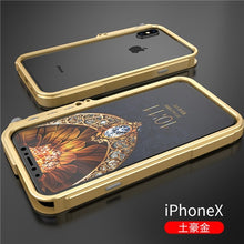 Load image into Gallery viewer, Trigger metal bumper for iphone X 7 8 5 5S SE 4 6 6S Plus 4thdesign premium Aviation Aluminum bumper phone case tactical edition