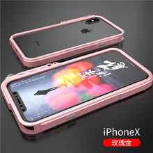 Load image into Gallery viewer, Trigger metal bumper for iphone X 7 8 5 5S SE 4 6 6S Plus 4thdesign premium Aviation Aluminum bumper phone case tactical edition
