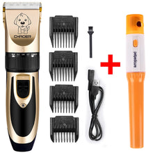 Load image into Gallery viewer, Professional Pet Dog Hair Trimmer Animal Grooming With Electric Nail Clippers Cat Cutter Machine Shaver Scissor Clipper 110-220V