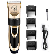 Load image into Gallery viewer, Professional Pet Dog Hair Trimmer Animal Grooming With Electric Nail Clippers Cat Cutter Machine Shaver Scissor Clipper 110-220V